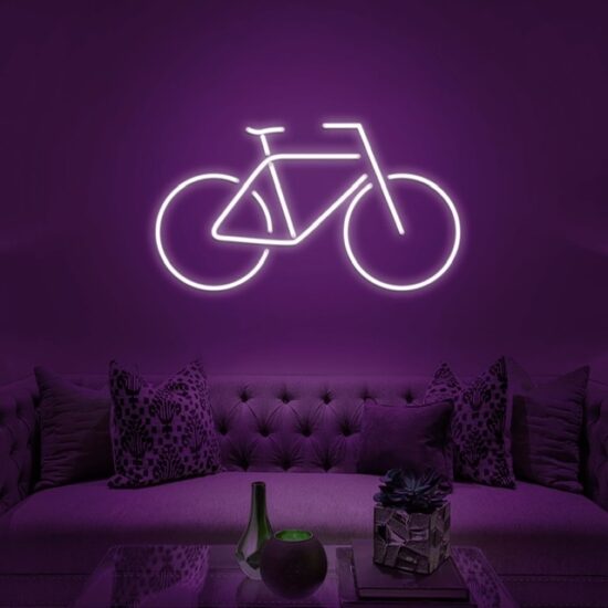 Neon bicicleta